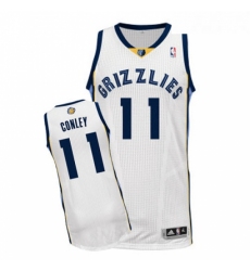 Youth Adidas Memphis Grizzlies 11 Mike Conley Authentic White Home NBA Jersey