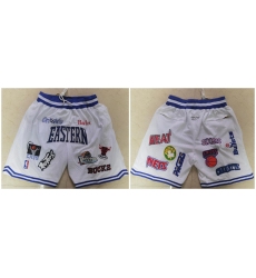 Men Muti Teams White All Star Just Don With Pocket Swingman Shorts