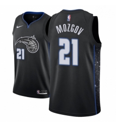 Men NBA 2018 19 Orlando Magic 21 Terrence Ross City Edition Black Jersey