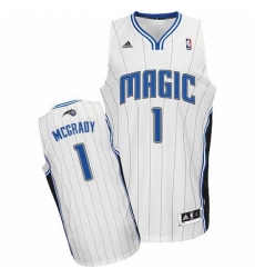 Mens Adidas Orlando Magic 1 Tracy Mcgrady Swingman White Home NBA Jersey