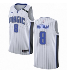 Mens Nike Orlando Magic 8 Mario Hezonja Swingman NBA Jersey Association Edition