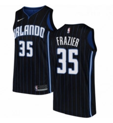 Womens Nike Orlando Magic 35 Melvin Frazier Authentic Black NBA Jersey Statement Edition 