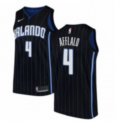 Womens Nike Orlando Magic 4 Arron Afflalo Authentic Black Alternate NBA Jersey Statement Edition 