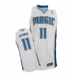 Youth Adidas Orlando Magic 11 Bismack Biyombo Authentic White Home NBA Jersey