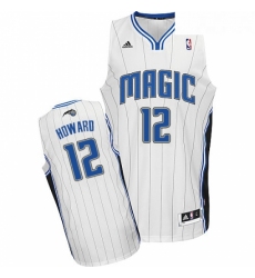 Youth Adidas Orlando Magic 12 Dwight Howard Swingman White Home NBA Jersey 