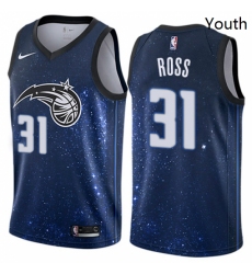 Youth Nike Orlando Magic 31 Terrence Ross Swingman Blue NBA Jersey City Edition