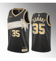 Men Phoenix Suns 35 Kevin Durant Black 2024 Select Series Stitched Basketball Jersey
