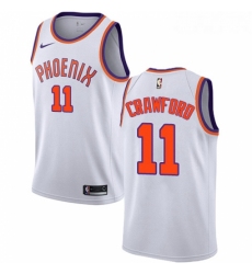 Womens Nike Phoenix Suns 11 Jamal Crawford Swingman White NBA Jersey Association Edition 