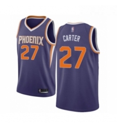 Womens Phoenix Suns 27 Jevon Carter Authentic Purple Basketball Jersey Icon Edition 