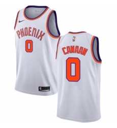 Youth Nike Phoenix Suns 0 Isaiah Canaan Swingman White NBA Jersey Association Edition 