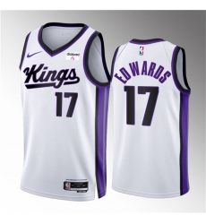 Men Sacramento Kings 17 Kessler Edwards White 2023 24 Association Edition Stitched Basketball Jersey