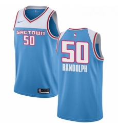 Womens Nike Sacramento Kings 50 Zach Randolph Swingman Blue NBA Jersey 2018 19 City Edition 