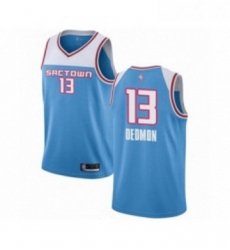 Youth Sacramento Kings 13 Dewayne Dedmon Swingman Blue Basketball Jersey 2018 19 City Edition 