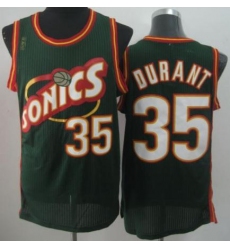 Seattle Supersonic 35 Kevin Durant Green Revolution 30 NBA Basketball Jerseys-2