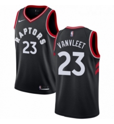 Youth Nike Toronto Raptors 23 Fred VanVleet Swingman Black NBA Jersey Statement Edition 