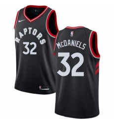 Youth Nike Toronto Raptors 32 KJ McDaniels Swingman Black Alternate NBA Jersey Statement Edition 