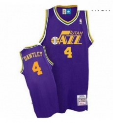 Mens Adidas Utah Jazz 4 Adrian Dantley Authentic Purple Throwback NBA Jersey