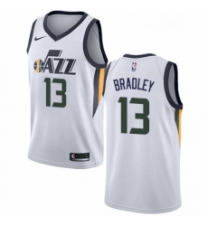 Womens Nike Utah Jazz 13 Tony Bradley Swingman NBA Jersey Association Edition 