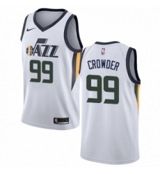 Womens Nike Utah Jazz 99 Jae Crowder Authentic NBA Jersey Association Edition 