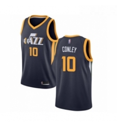 Youth Utah Jazz 10 Mike Conley Swingman Navy Blue Basketball Jersey Icon Edition 