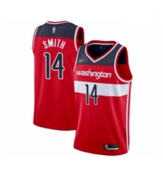 Women Washington Wizards Ish Smith Swingman Red Basketball Jersey Icon Edition