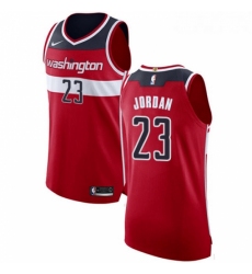 Womens Nike Washington Wizards 23 Michael Jordan Authentic Red Road NBA Jersey Icon Edition