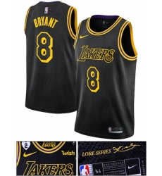 Youth Lakers 8 Kobe Bryant 2 Patch Kobe Bryant and his daughter black jersey