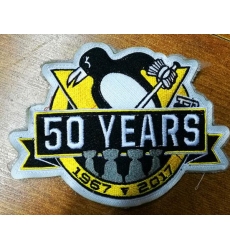 2016 Pittsburgh Penguins 50th Anniversary Patch Biaog 2016 Pittsburgh Penguins 50th Anniversary Patch Biaog