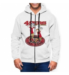 49er Mens Zip Hooded Sweatshirt