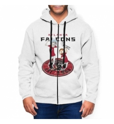 Falcon Mens Zip Hooded Sweatshirt