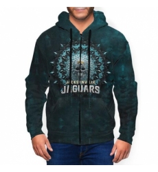 Jaguars Mens Zip Hooded Sweatshirt