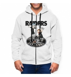 Raider Mens Zip Hooded Sweatshirt
