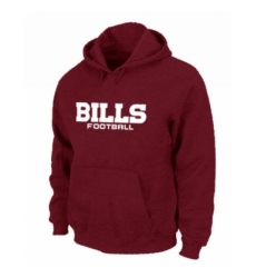 NFL Mens Nike Buffalo Bills Font Pullover Hoodie Red