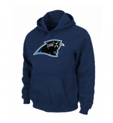 NFL Mens Nike Carolina Panthers Logo Pullover Hoodie Blue
