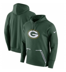 NFL Green Bay Packers Nike Champ Drive Vapor Speed Pullover Hoodie Green