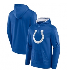 Men Indianapolis Colts Royal On The Ball Pullover Hoodie
