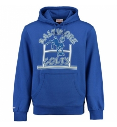 NFL Indiana Colts Mitchell Ness Retro Pullover Hoodie Royal