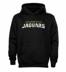 NFL Jacksonville Jaguars Faded Wordmark Hoodie Black
