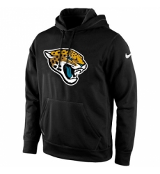 NFL Mens Jacksonville Jaguars Nike Black KO Logo Essential Hoodie