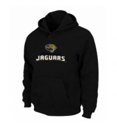 NFL Mens Nike Jacksonville Jaguars Authentic Logo Pullover Hoodie Black