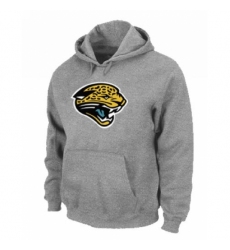 NFL Mens Nike Jacksonville Jaguars Logo Pullover Hoodie Grey