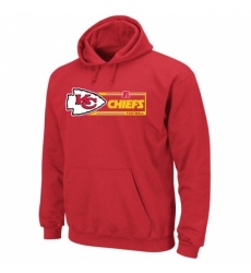 NFL Kansas City Chiefs Majestic Critical Victory VII Pullover Hoodie Red