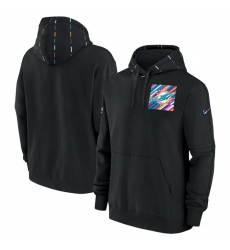 Men Miami Dolphins Black 2023 Crucial Catch Club Pullover Hoodie