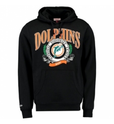 NFL Miami Dolphins Mitchell Ness Fair Catch Pullover Hoodie Black