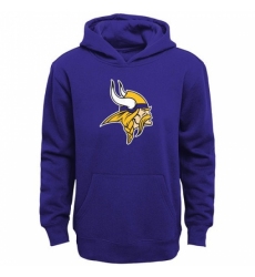 NFL Minnesota Vikings Team Logo Pullover Hoodie Purple