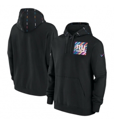 Men New York Giants Black 2023 Crucial Catch Club Pullover Hoodie