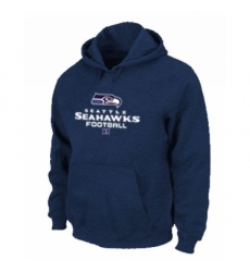 NFL Mens Nike Seattle Seahawks Critical Victory Pullover Hoodie Navy