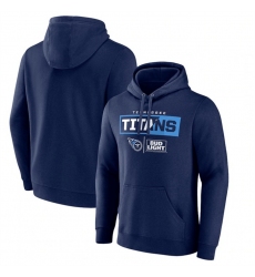Men Tennessee Titans Navy X Bud Light Pullover Hoodie