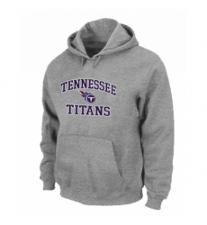 NFL Mens Nike Tennessee Titans Heart Soul Pullover Hoodie Grey