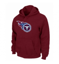 NFL Mens Nike Tennessee Titans Logo Pullover Hoodie Red
